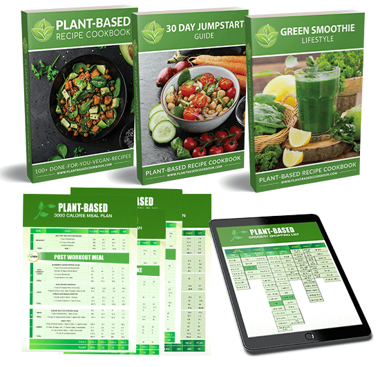 GET Delicious New Plant Based Cookbook Over 100+ Vegan Recipes. Now  Includes 30 Day Meal Plan